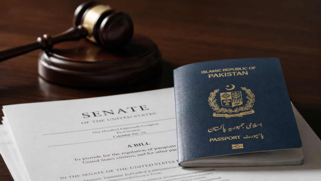 Outrage Over Blue Passports for Lawmakers Children 2026 Bill
