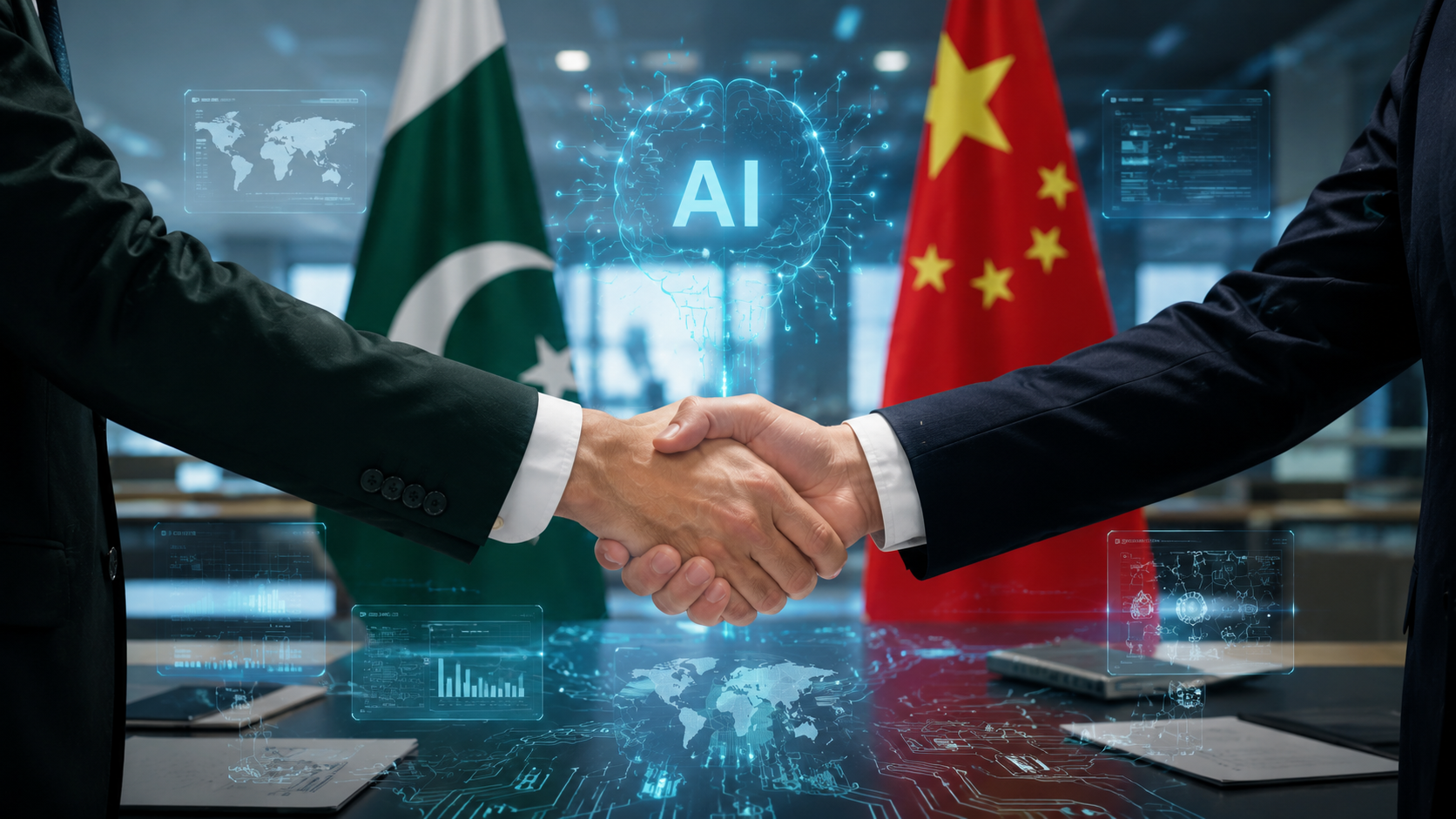 PM China digital economy cooperation 2026 meeting on AI 5G and e-commerce CPEC Phase 2