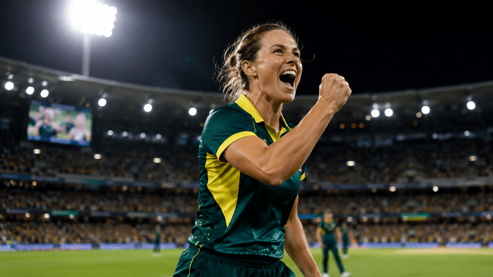 Australia celebrate dominant win over Pakistan in Women's T20 World Cup match at Headingley
