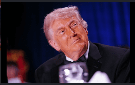 Split image symbolising the Trump Meloni feud over G7 summit photo claims