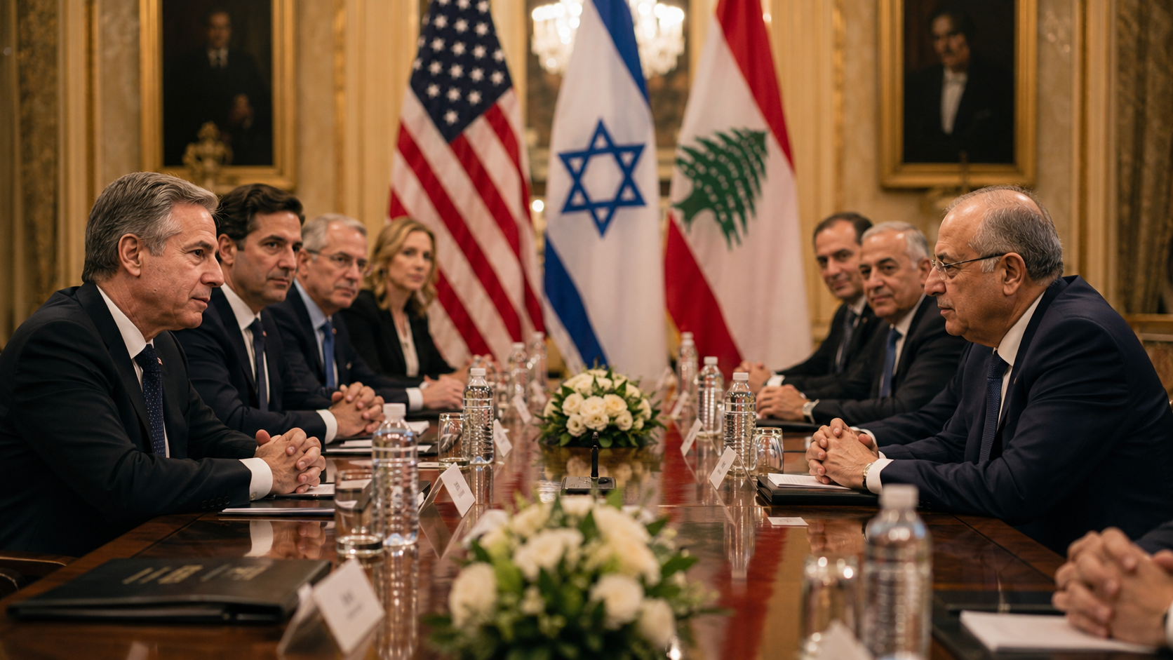 US mediates Israel Lebanon ceasefire agreement as Trump works to end Iran war — diplomatic breakthrough at negotiating table 2026