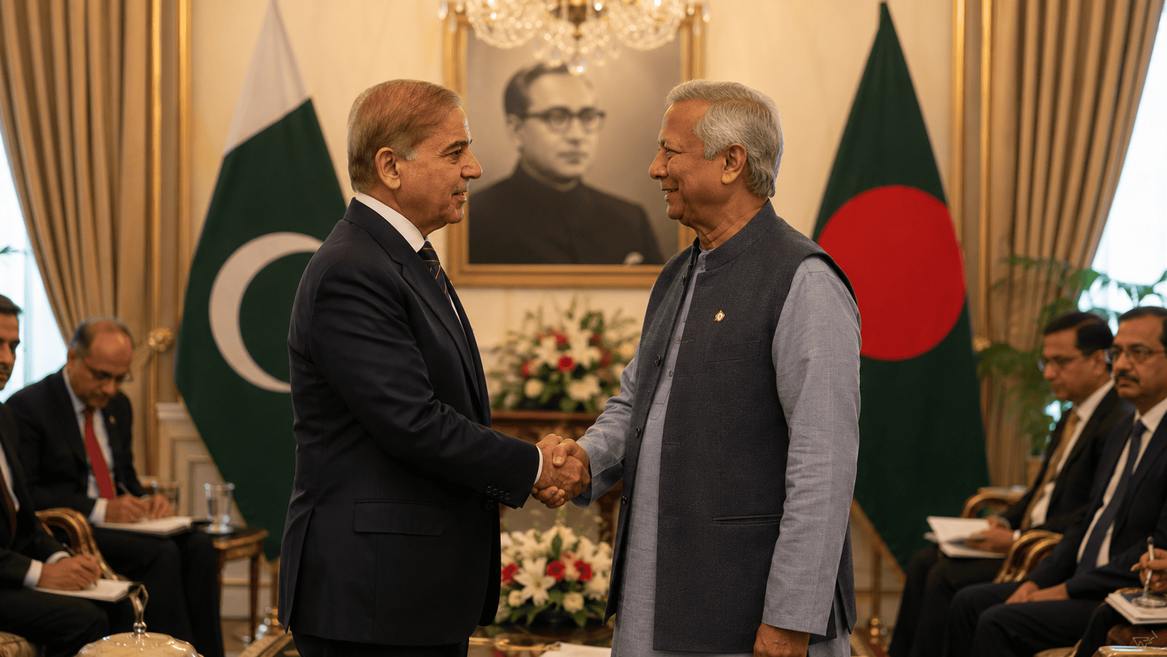 Pakistan Bangladesh ties strengthen — DPM Ishaq Dar meets Bangladeshi minister in Islamabad