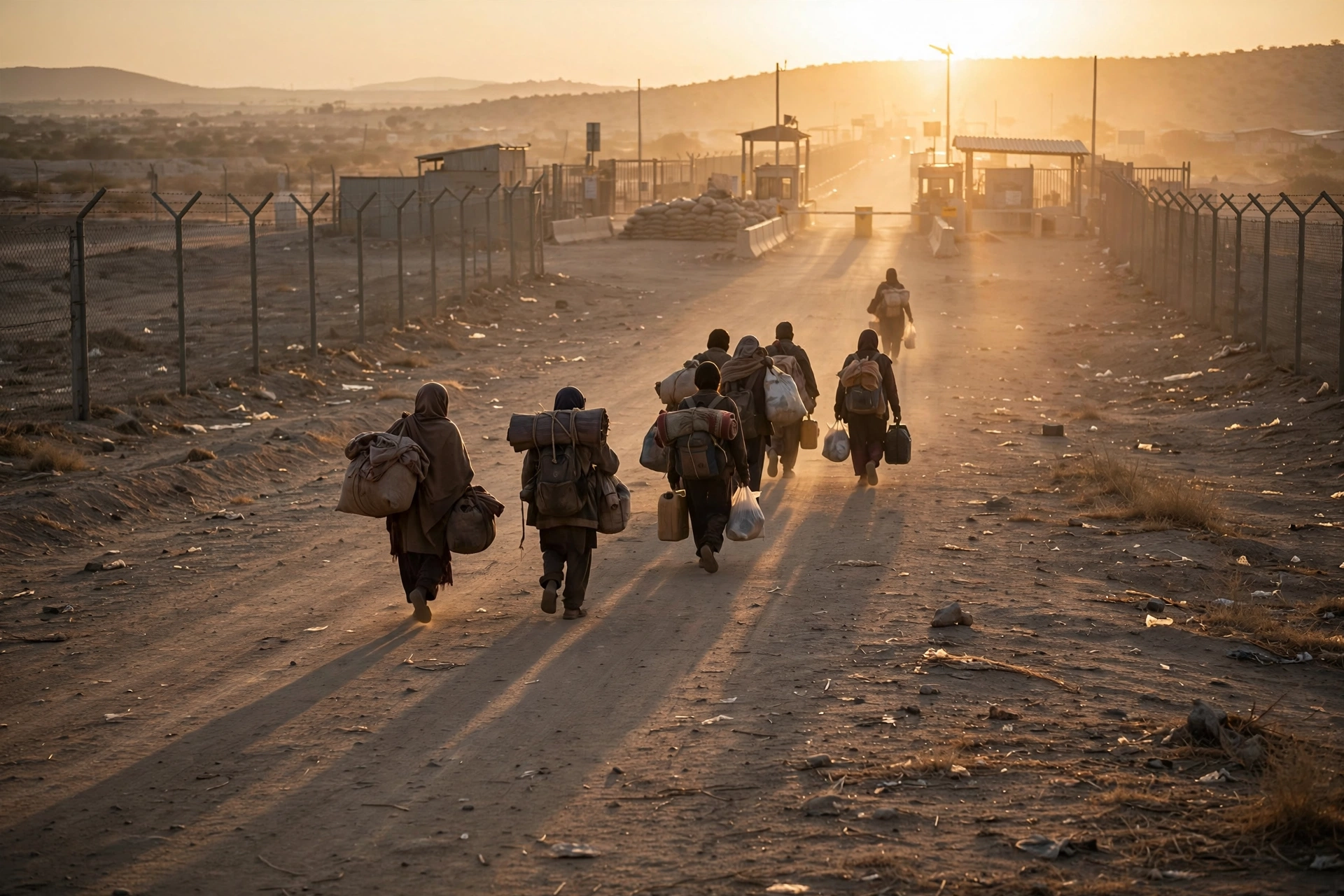 Afghan deportation from Pakistan continues as families cross the border checkpoint