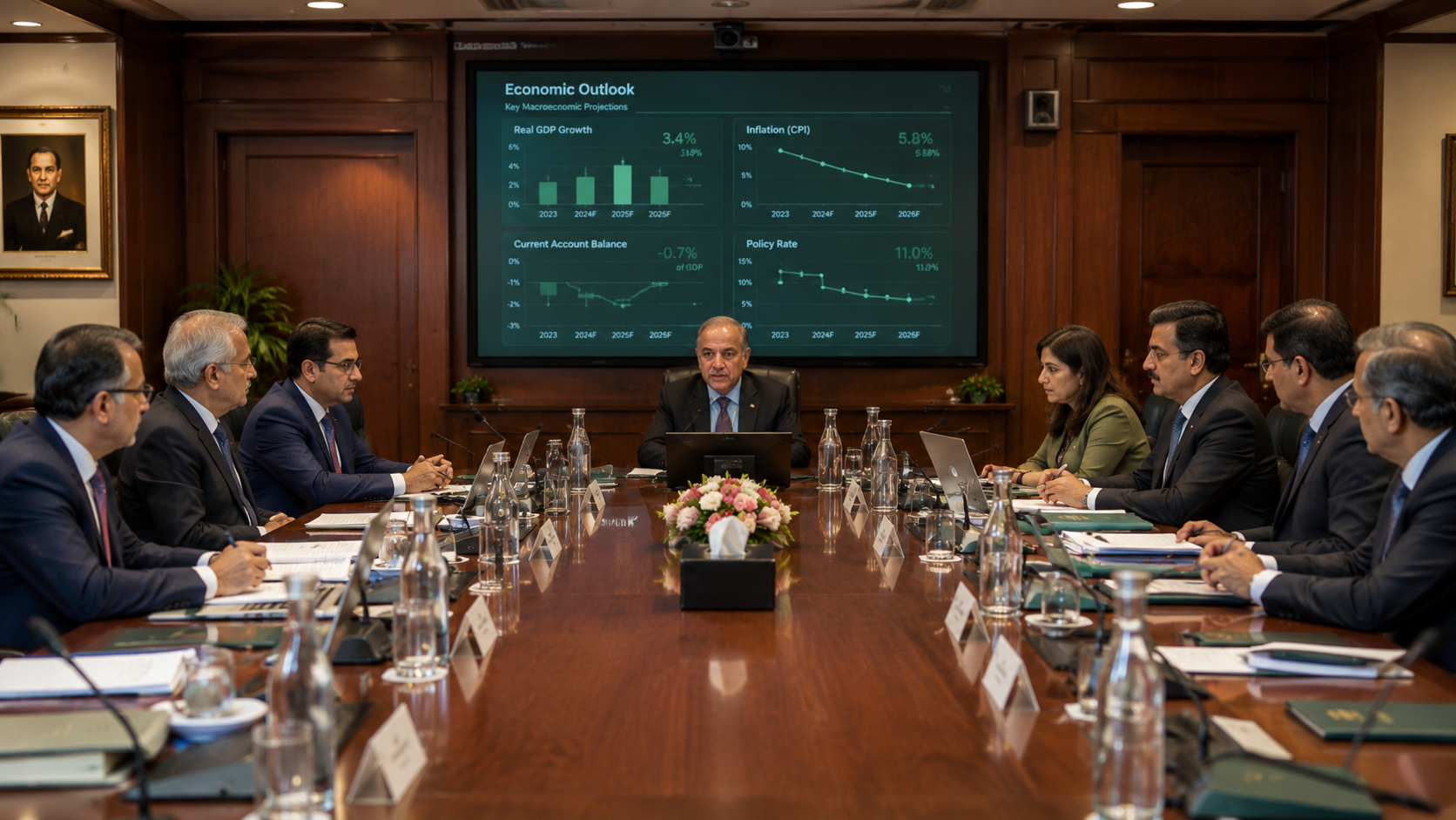 "Cabinet committee meeting discussing gas utilities accounting exemption for SNGPL and SSGC"