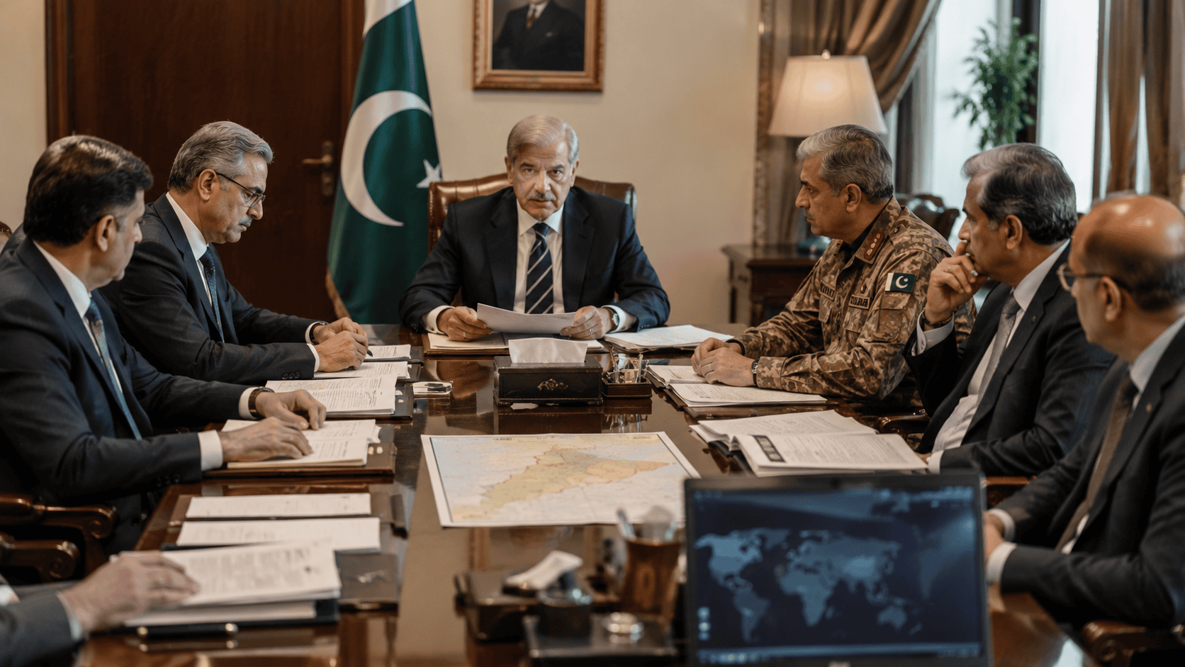 Pakistan Iran diplomacy review meeting chaired by Foreign Minister Ishaq Dar in Islamabad