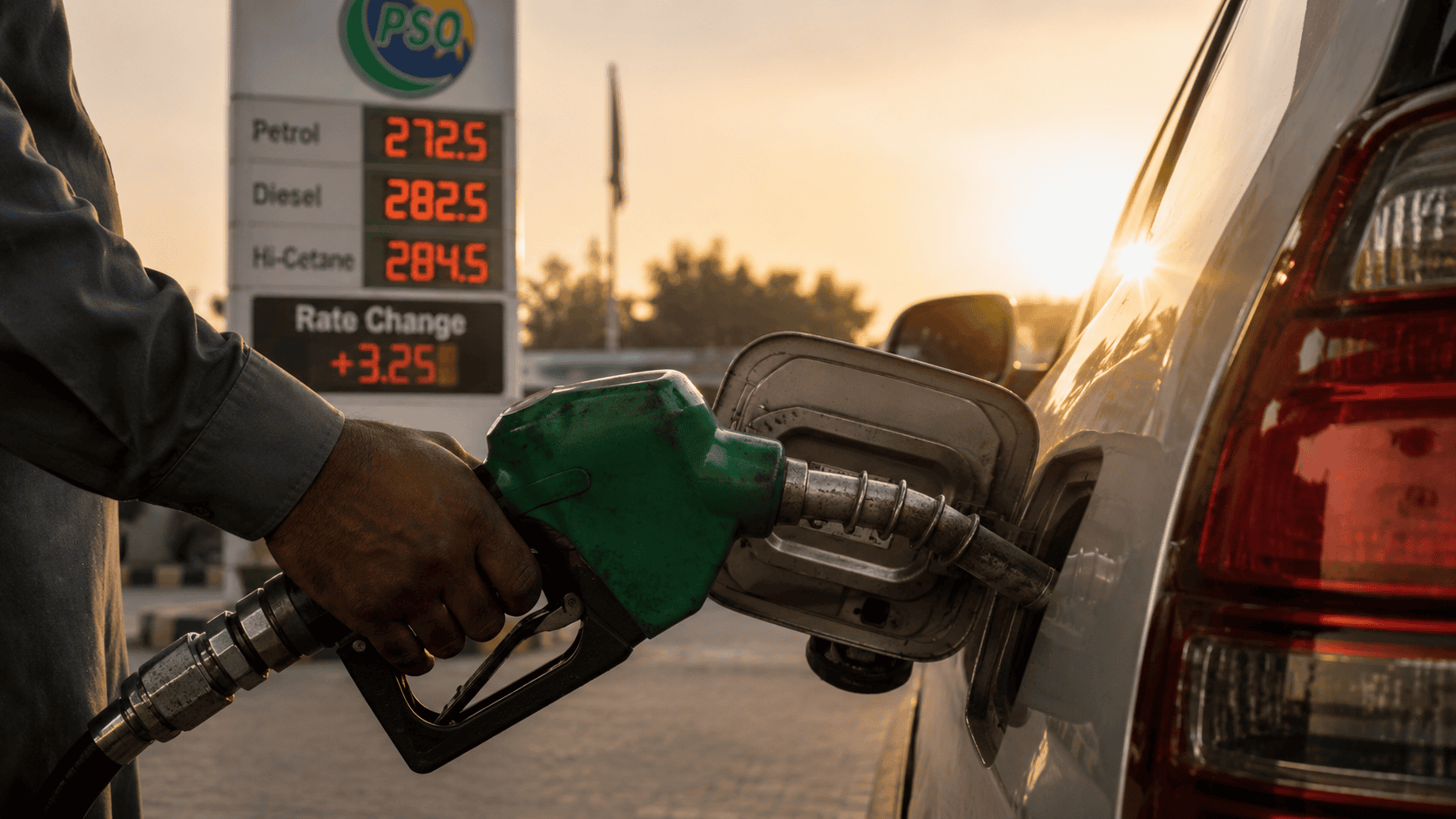 Petrol price hike in Pakistan as fuel rates rise at filling station