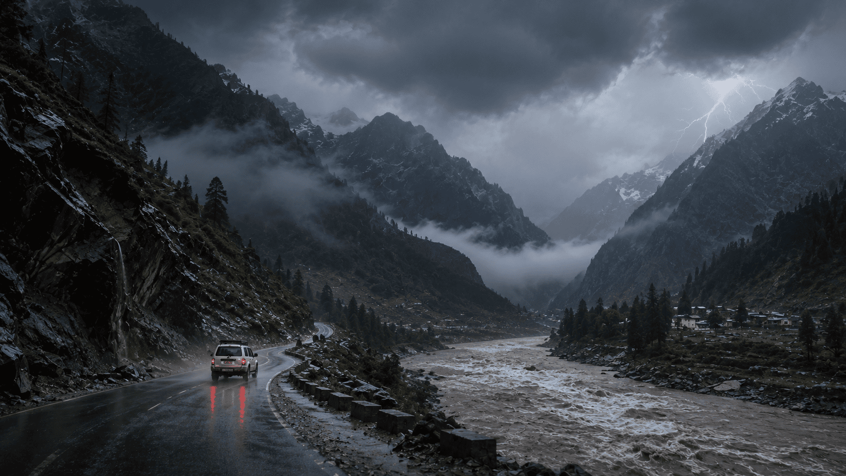NDMA travel advisory warns of flood risk on northern Pakistan mountain roads